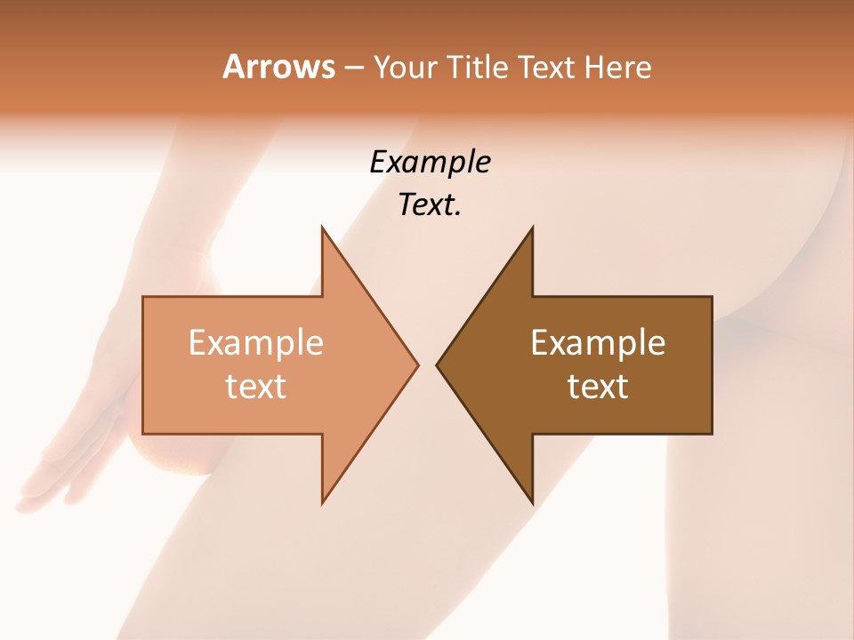 Body Tan Orange PowerPoint Template