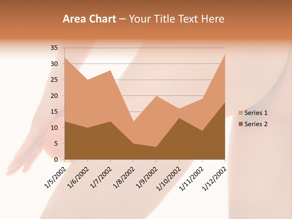 Body Tan Orange PowerPoint Template