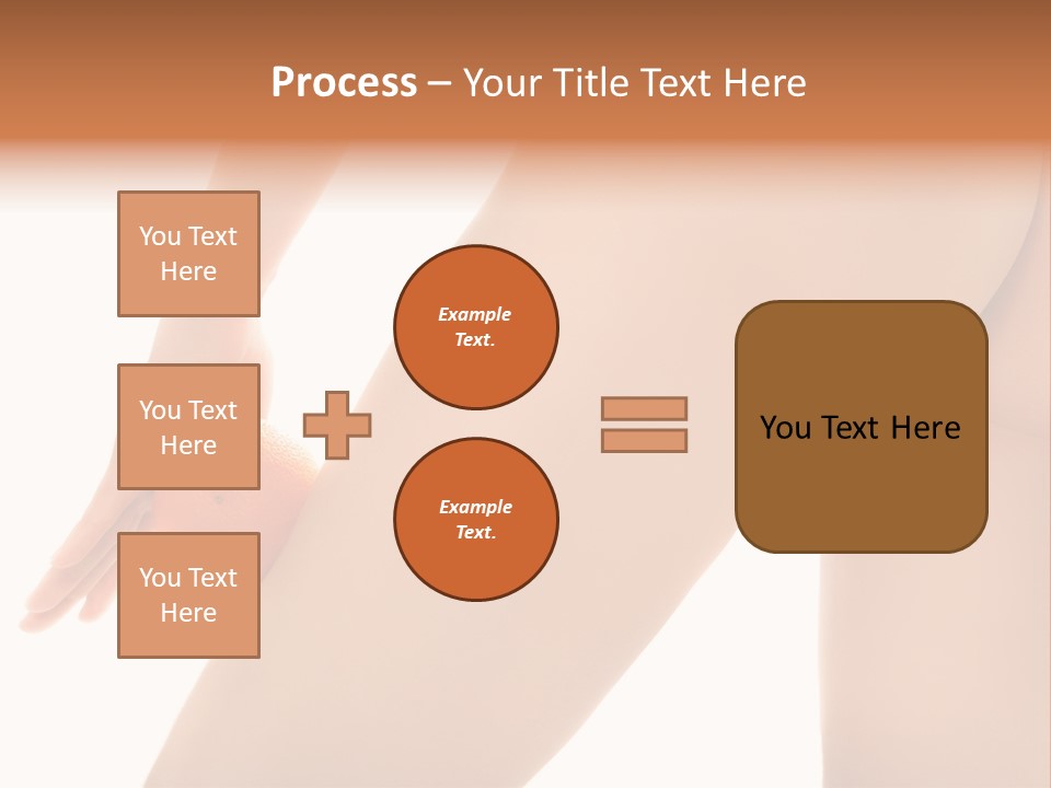 Body Tan Orange PowerPoint Template