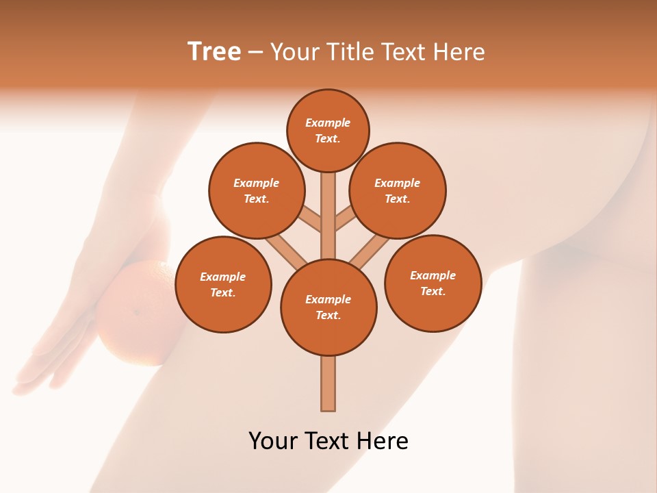 Body Tan Orange PowerPoint Template