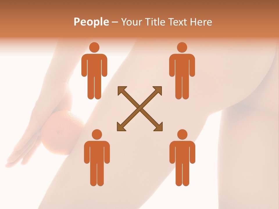 Body Tan Orange PowerPoint Template