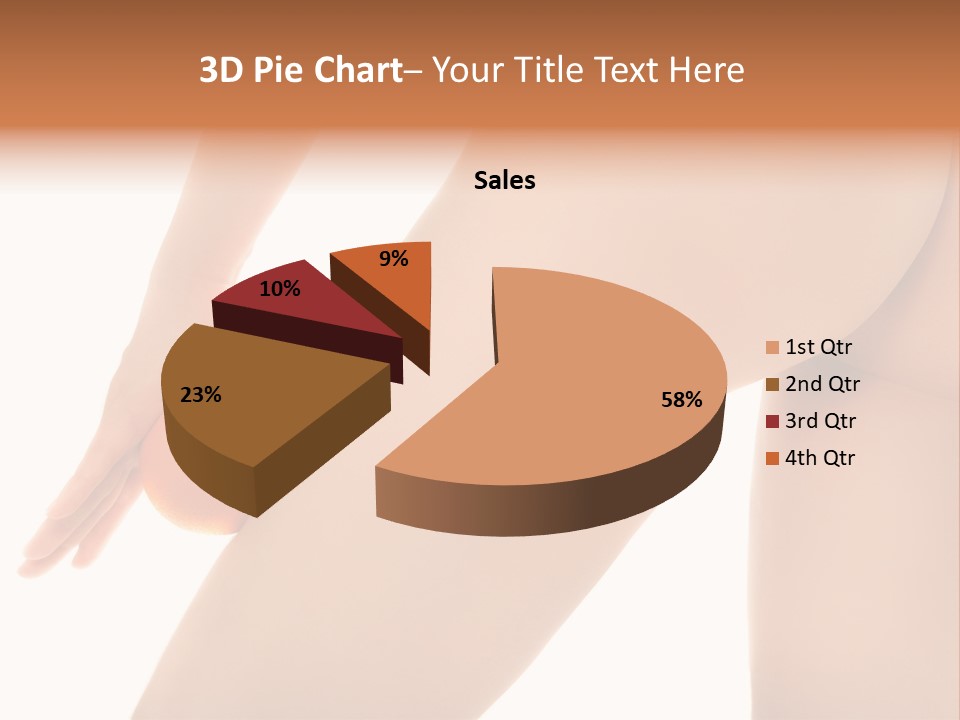Body Tan Orange PowerPoint Template