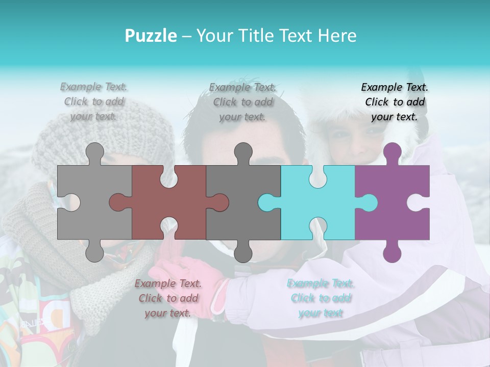 Young Tenderness Stuck PowerPoint Template