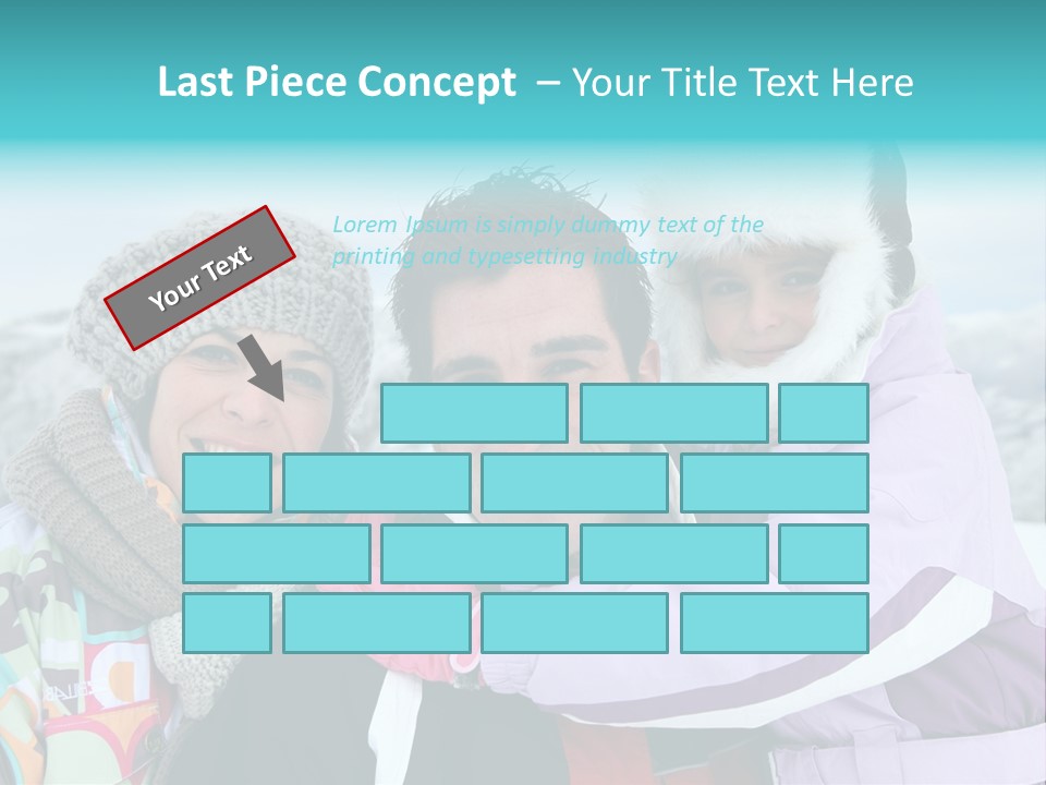 Young Tenderness Stuck PowerPoint Template