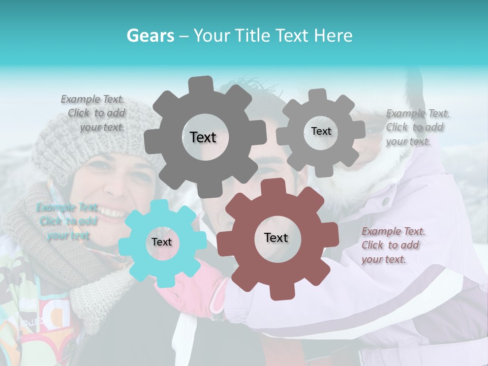 Young Tenderness Stuck PowerPoint Template