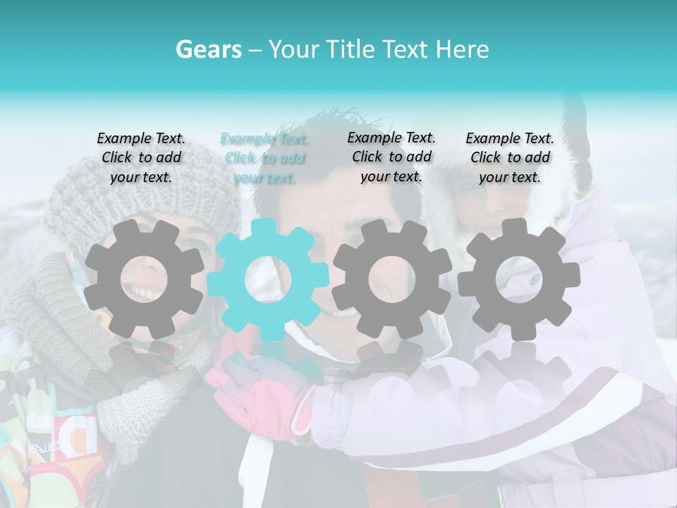 Young Tenderness Stuck PowerPoint Template