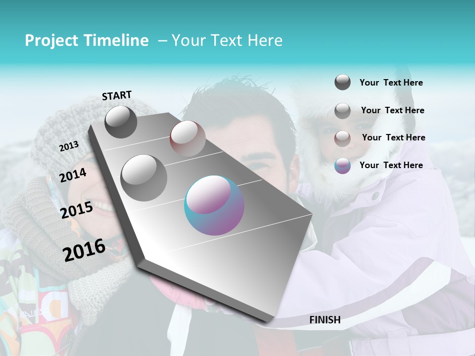 Young Tenderness Stuck PowerPoint Template
