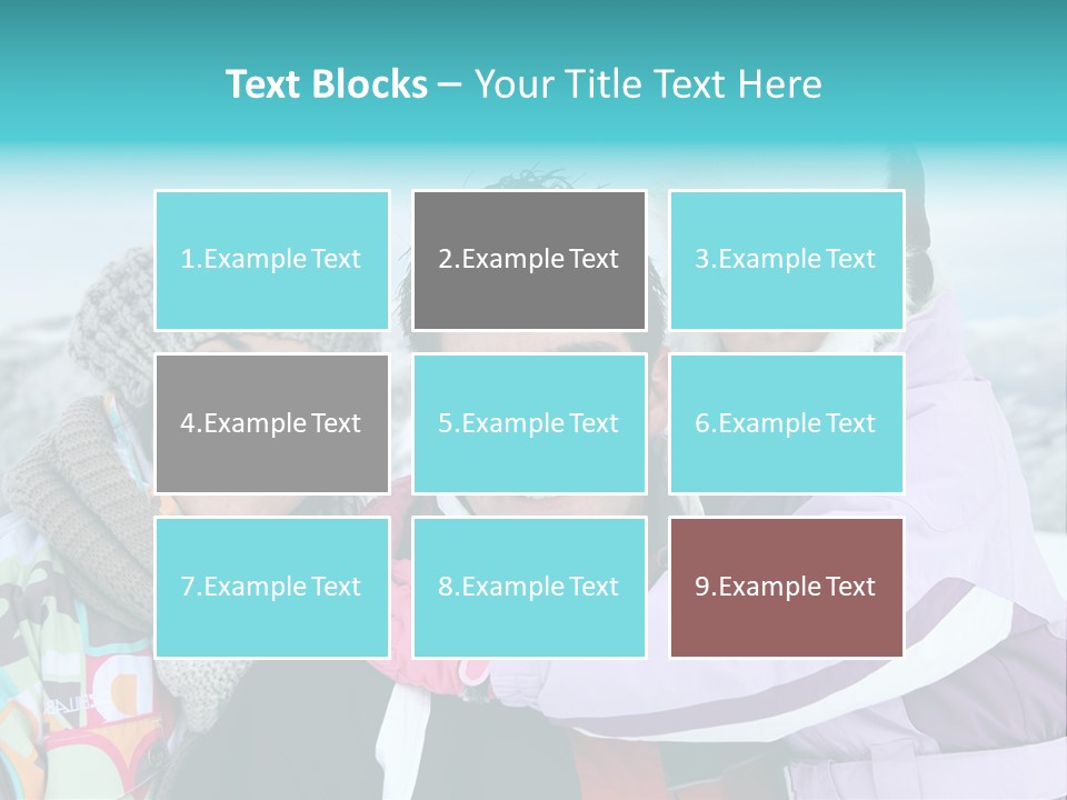 Young Tenderness Stuck PowerPoint Template