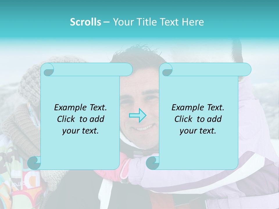 Young Tenderness Stuck PowerPoint Template