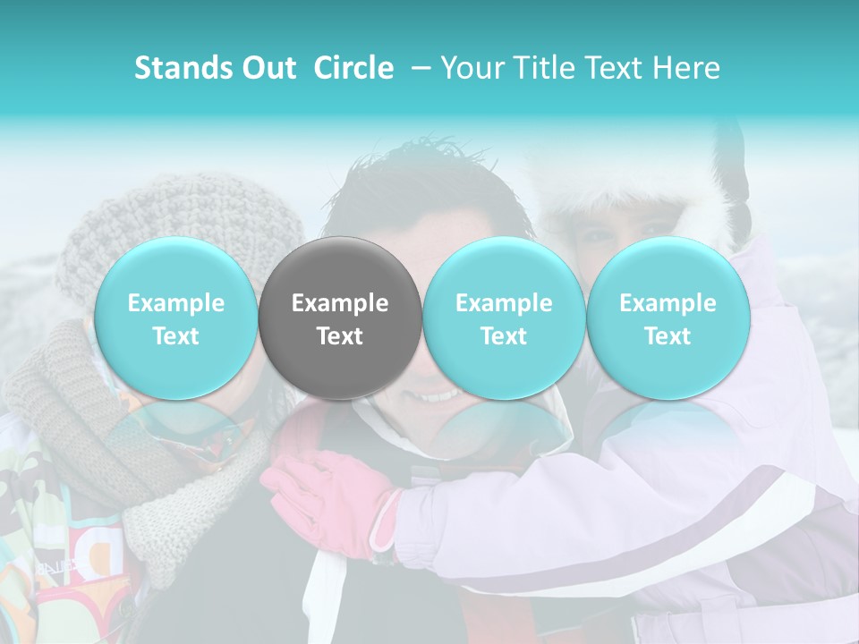 Young Tenderness Stuck PowerPoint Template