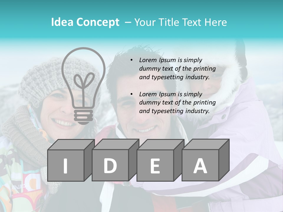 Young Tenderness Stuck PowerPoint Template