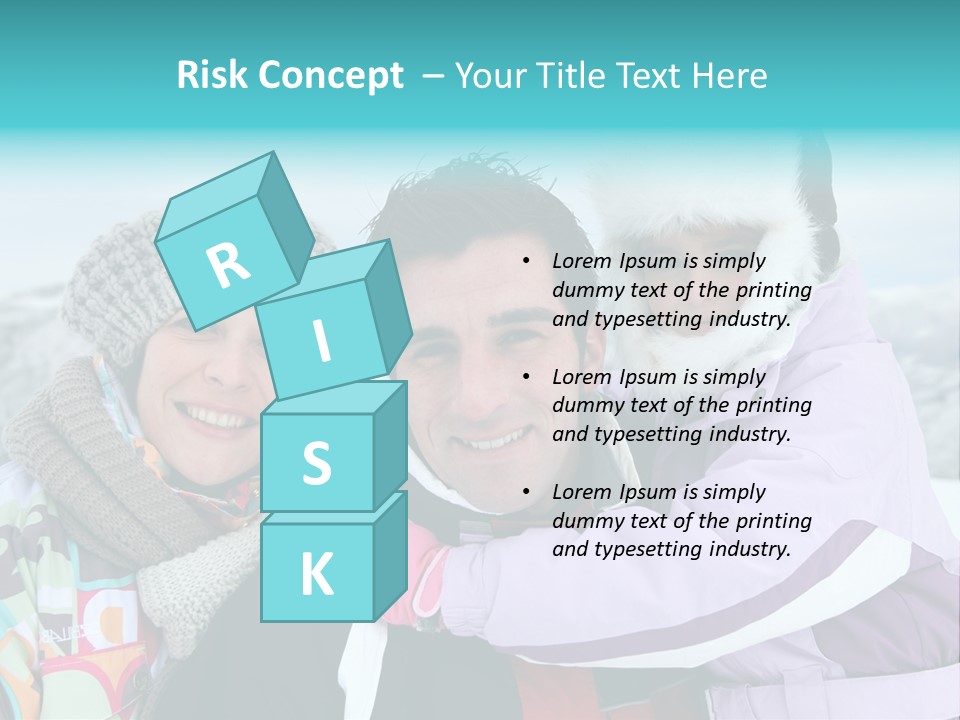 Young Tenderness Stuck PowerPoint Template