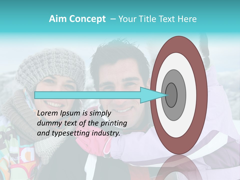 Young Tenderness Stuck PowerPoint Template