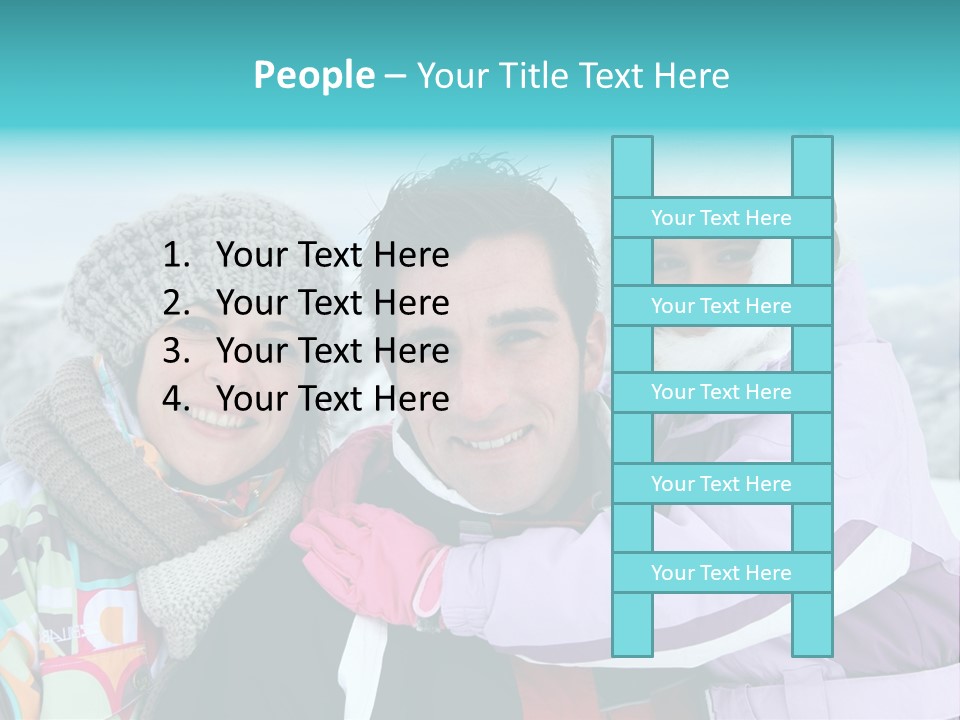 Young Tenderness Stuck PowerPoint Template