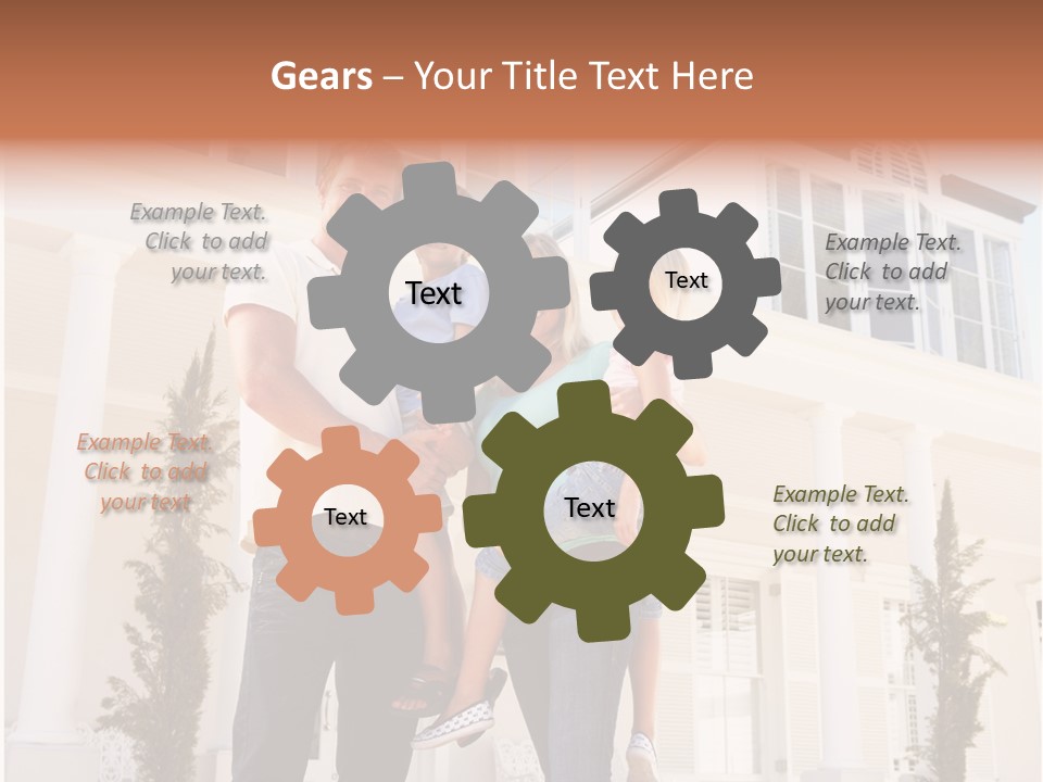 Outside Pride Architecture PowerPoint Template