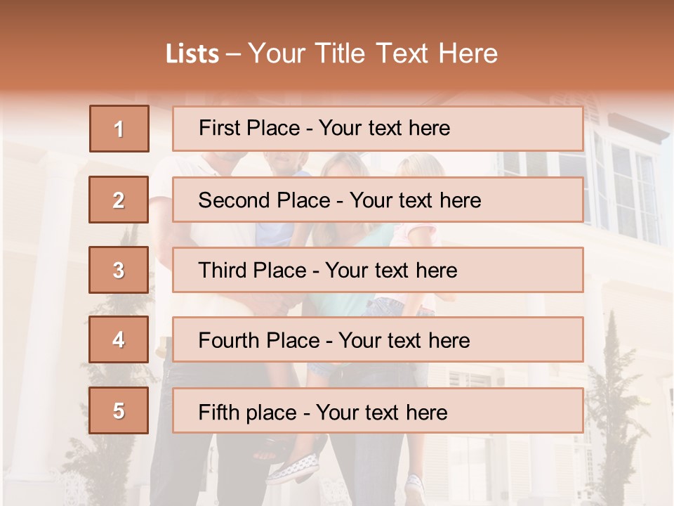 Outside Pride Architecture PowerPoint Template