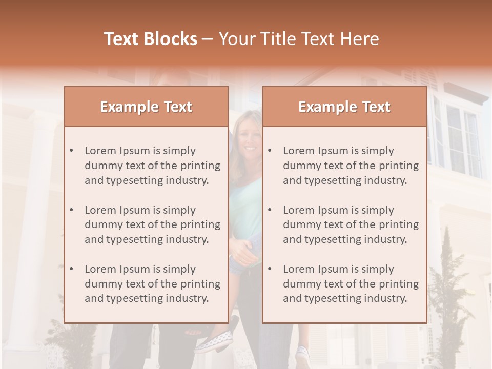 Outside Pride Architecture PowerPoint Template