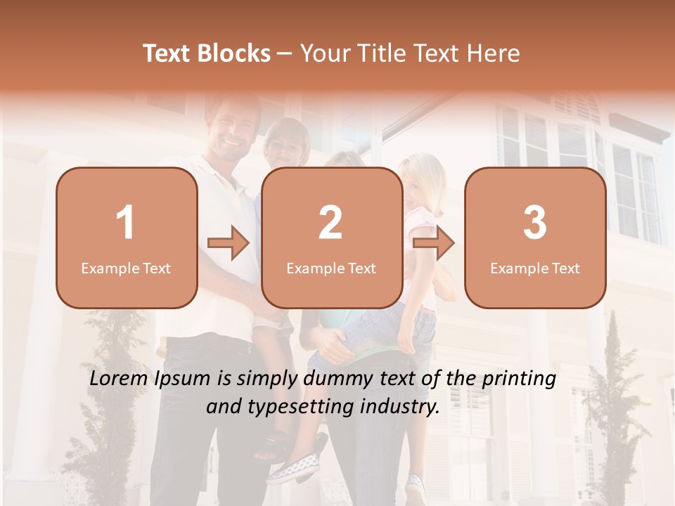 Outside Pride Architecture PowerPoint Template