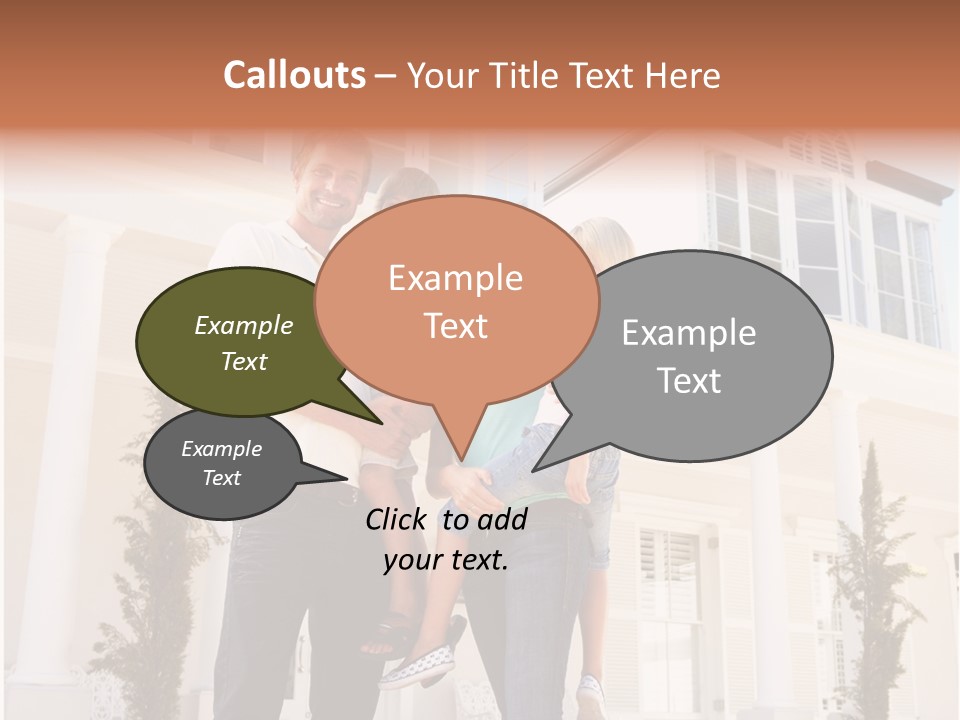 Outside Pride Architecture PowerPoint Template