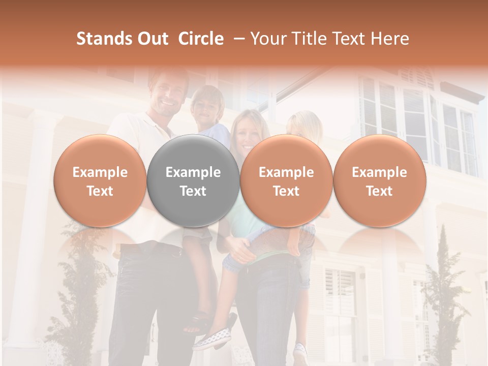 Outside Pride Architecture PowerPoint Template