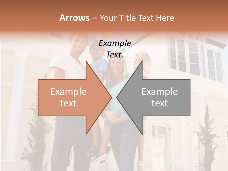 Outside Pride Architecture PowerPoint Template