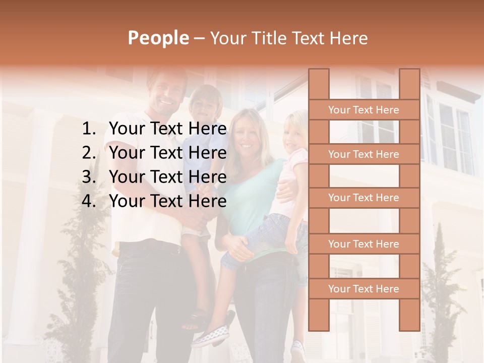 Outside Pride Architecture PowerPoint Template