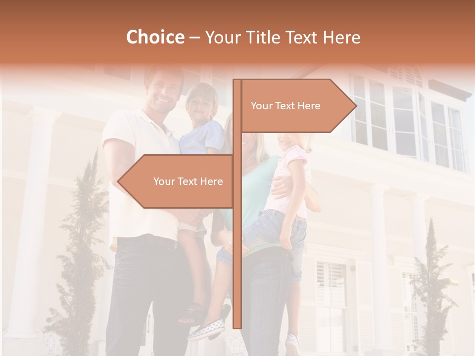 Outside Pride Architecture PowerPoint Template