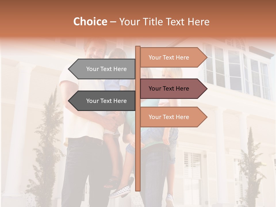 Outside Pride Architecture PowerPoint Template