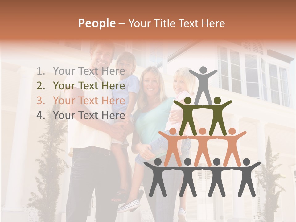 Outside Pride Architecture PowerPoint Template