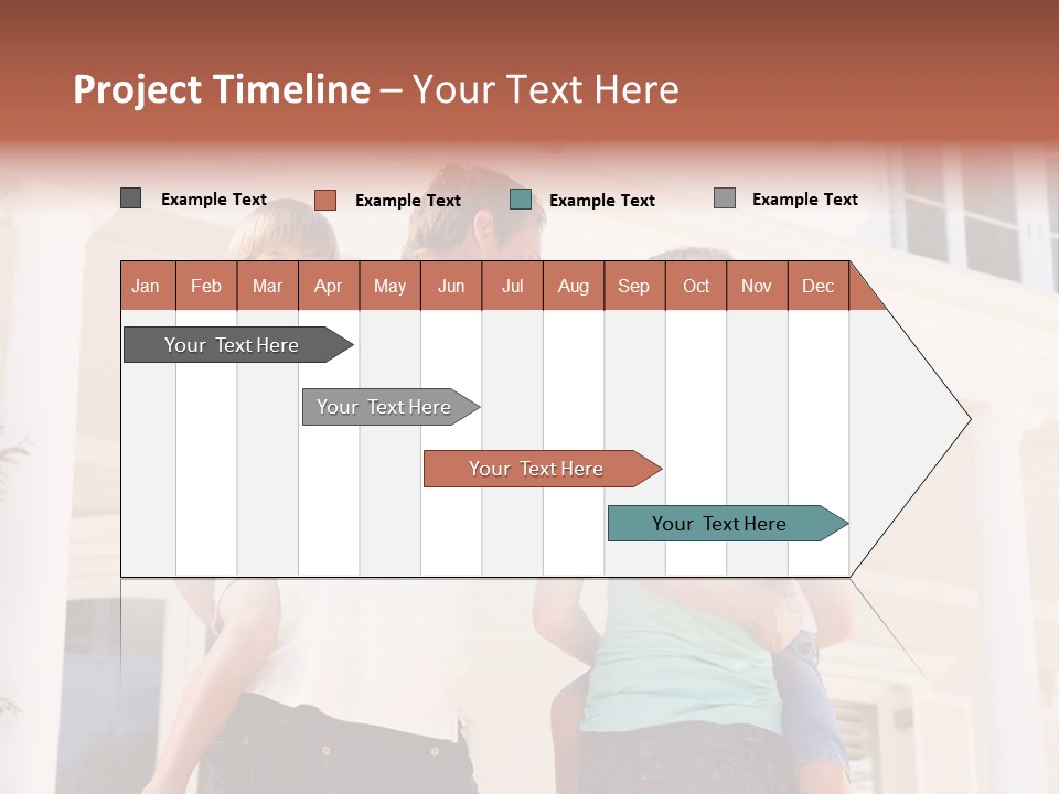 Smiling Happiness Real Estate PowerPoint Template
