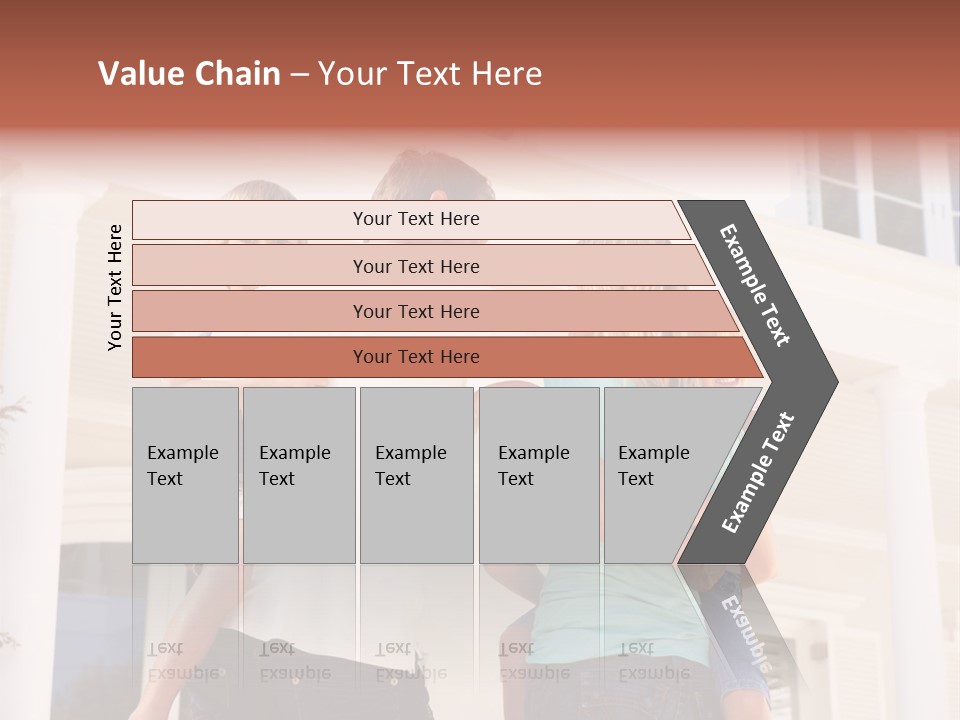 Smiling Happiness Real Estate PowerPoint Template