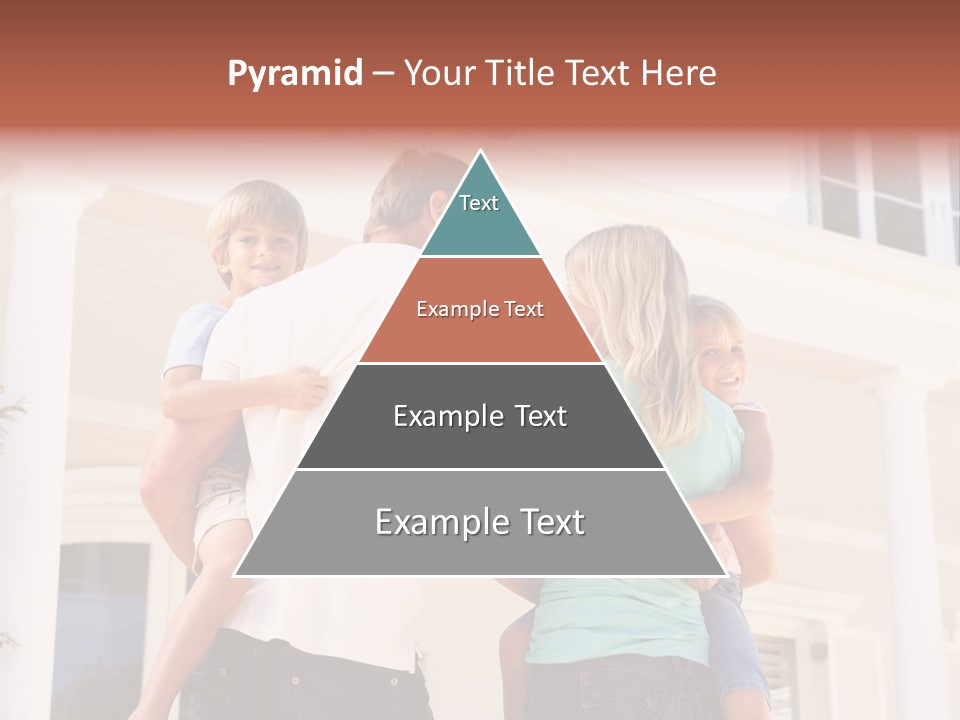 Smiling Happiness Real Estate PowerPoint Template