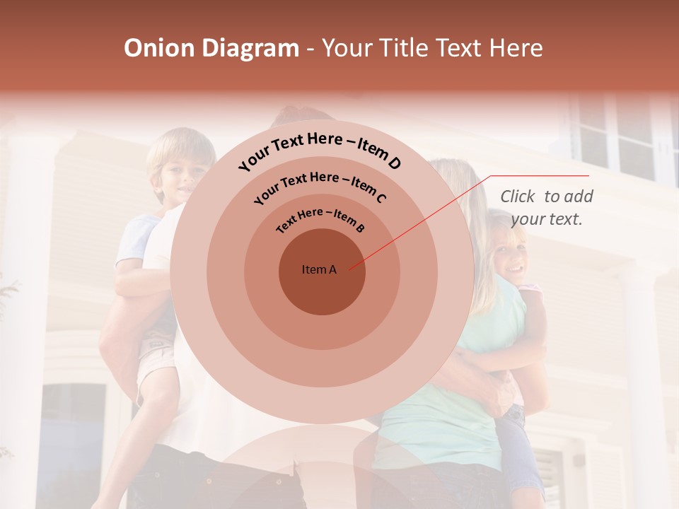 Smiling Happiness Real Estate PowerPoint Template