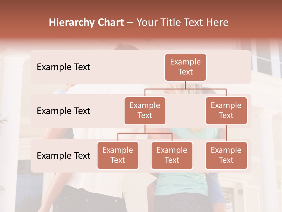 Smiling Happiness Real Estate PowerPoint Template