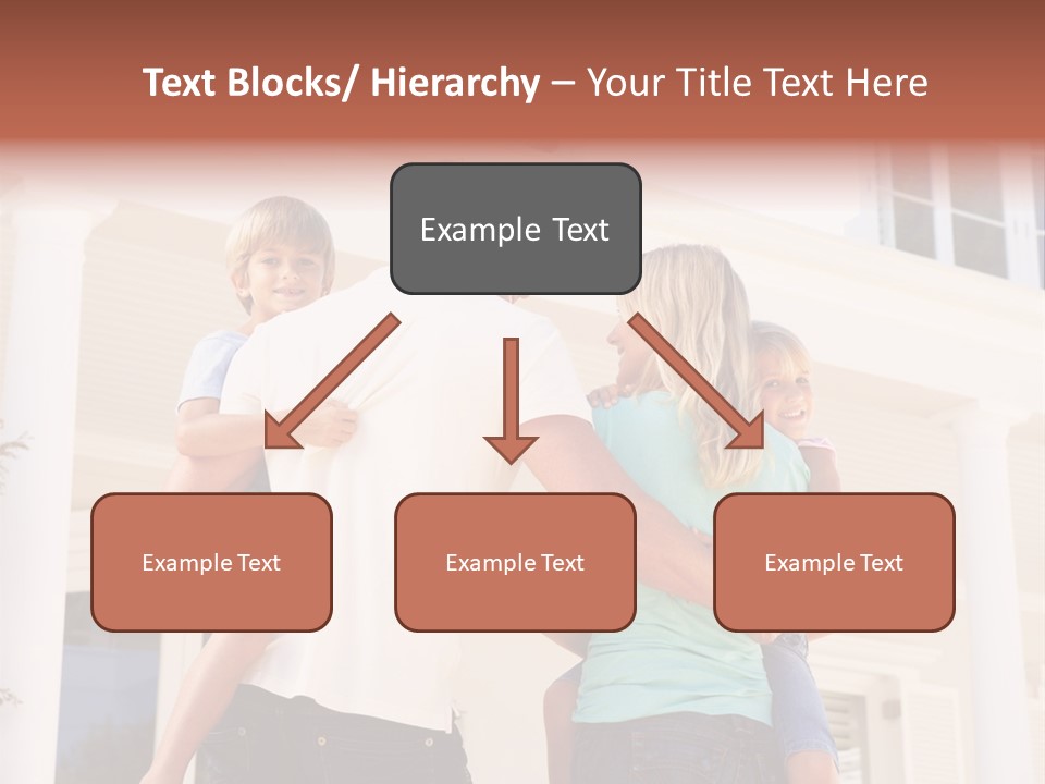 Smiling Happiness Real Estate PowerPoint Template