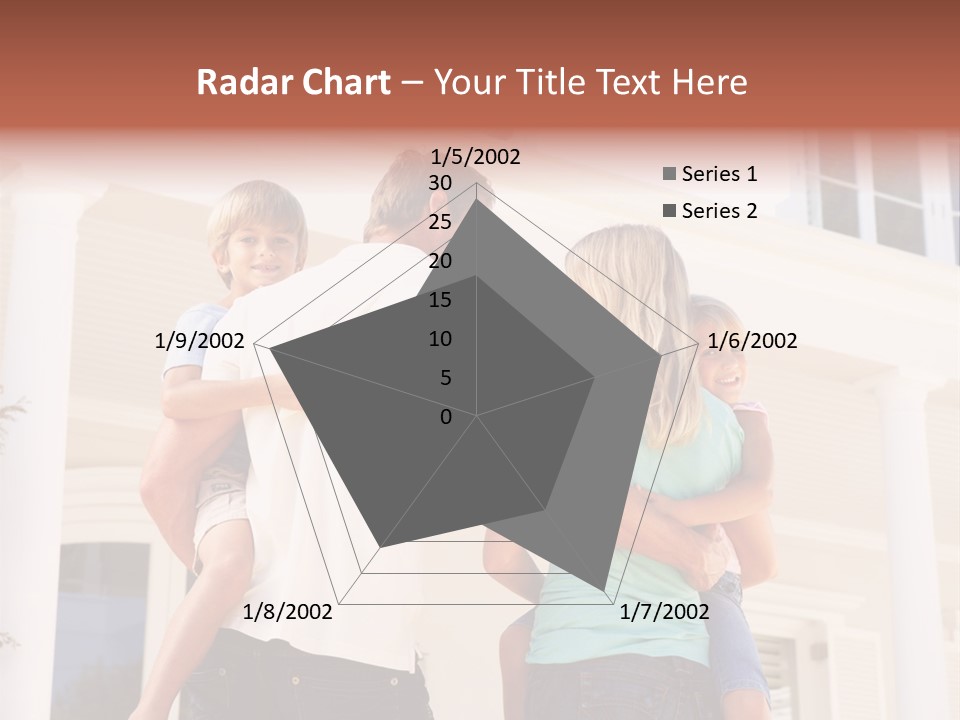 Smiling Happiness Real Estate PowerPoint Template