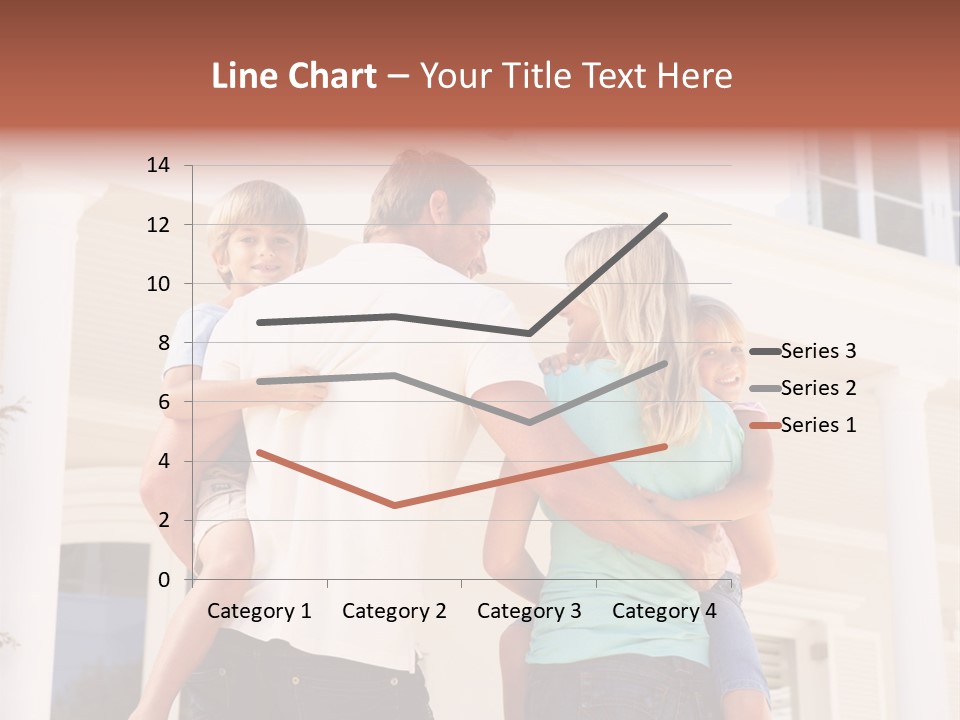 Smiling Happiness Real Estate PowerPoint Template