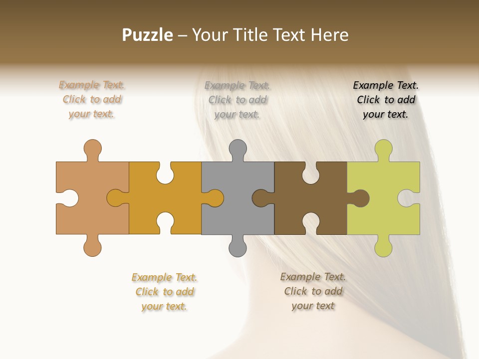 Blowing Color Eye PowerPoint Template