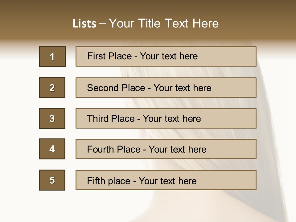 Blowing Color Eye PowerPoint Template