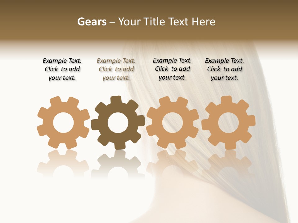 Blowing Color Eye PowerPoint Template