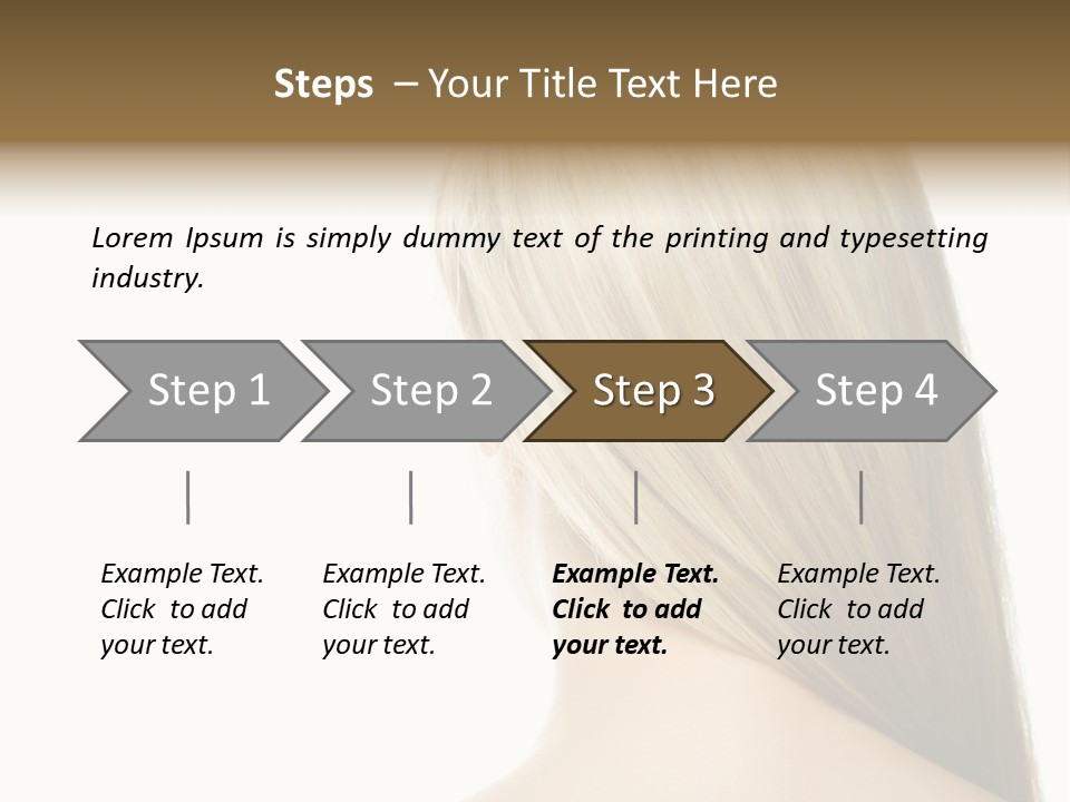 Blowing Color Eye PowerPoint Template