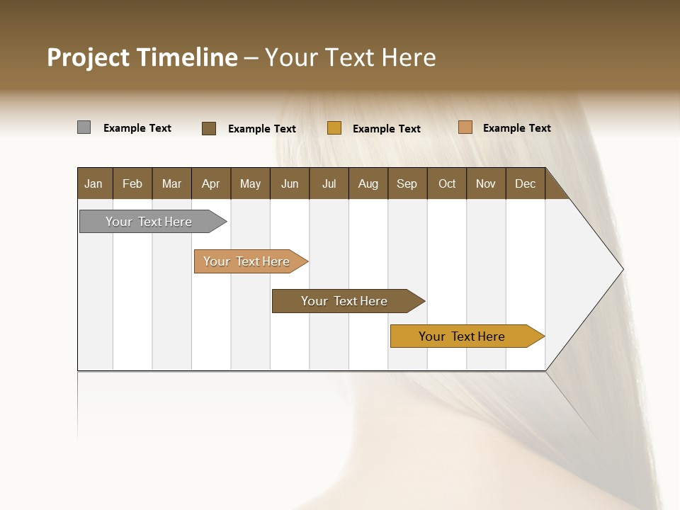 Blowing Color Eye PowerPoint Template