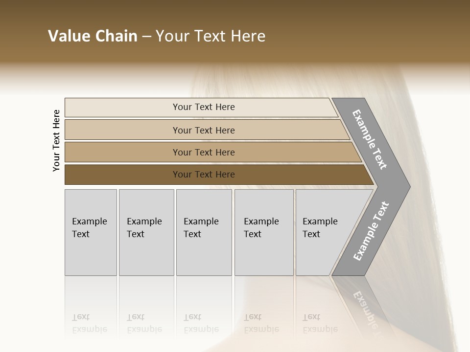Blowing Color Eye PowerPoint Template