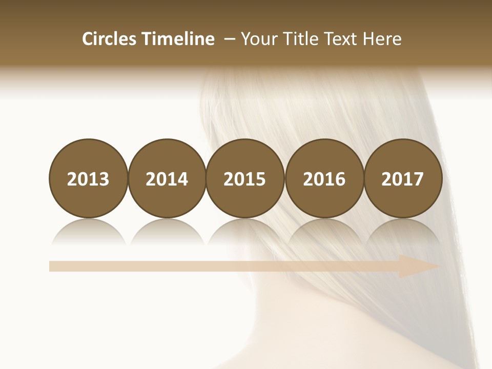 Blowing Color Eye PowerPoint Template