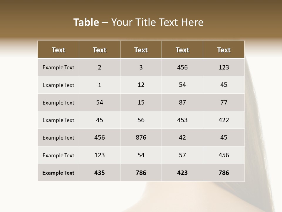 Blowing Color Eye PowerPoint Template