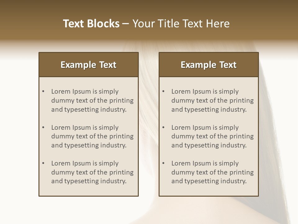 Blowing Color Eye PowerPoint Template