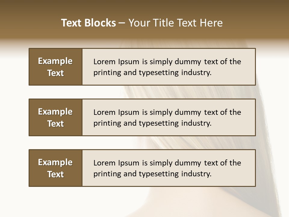 Blowing Color Eye PowerPoint Template