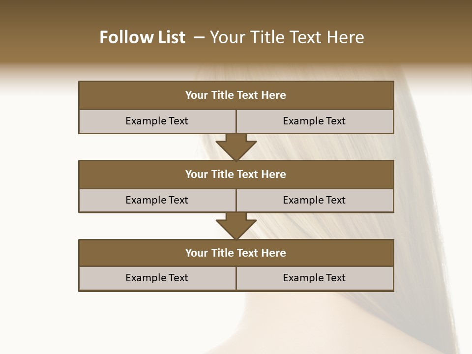Blowing Color Eye PowerPoint Template