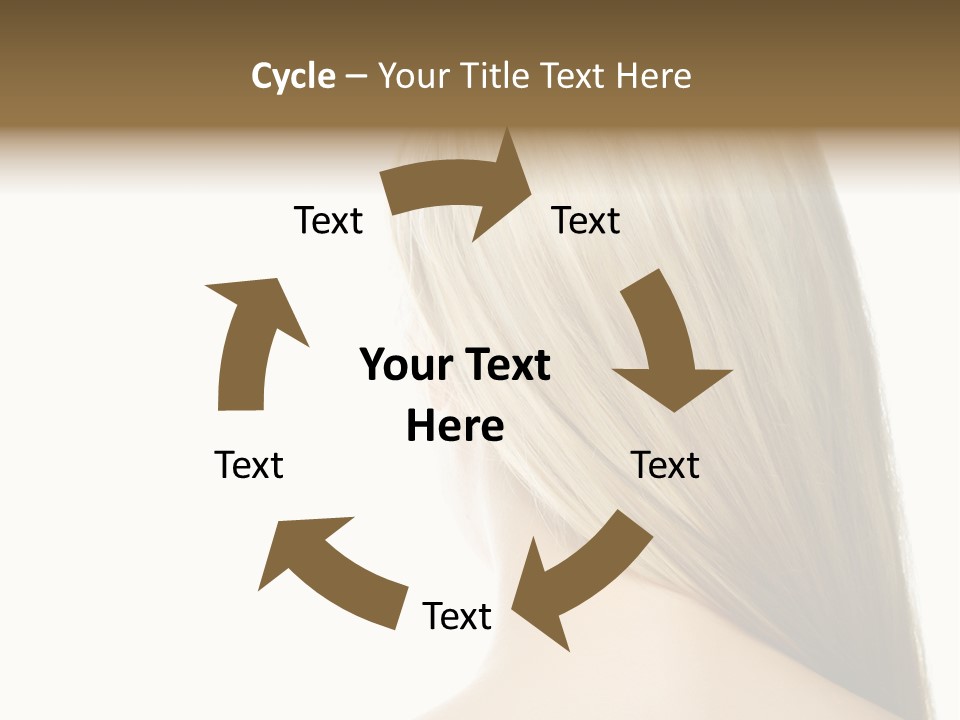 Blowing Color Eye PowerPoint Template