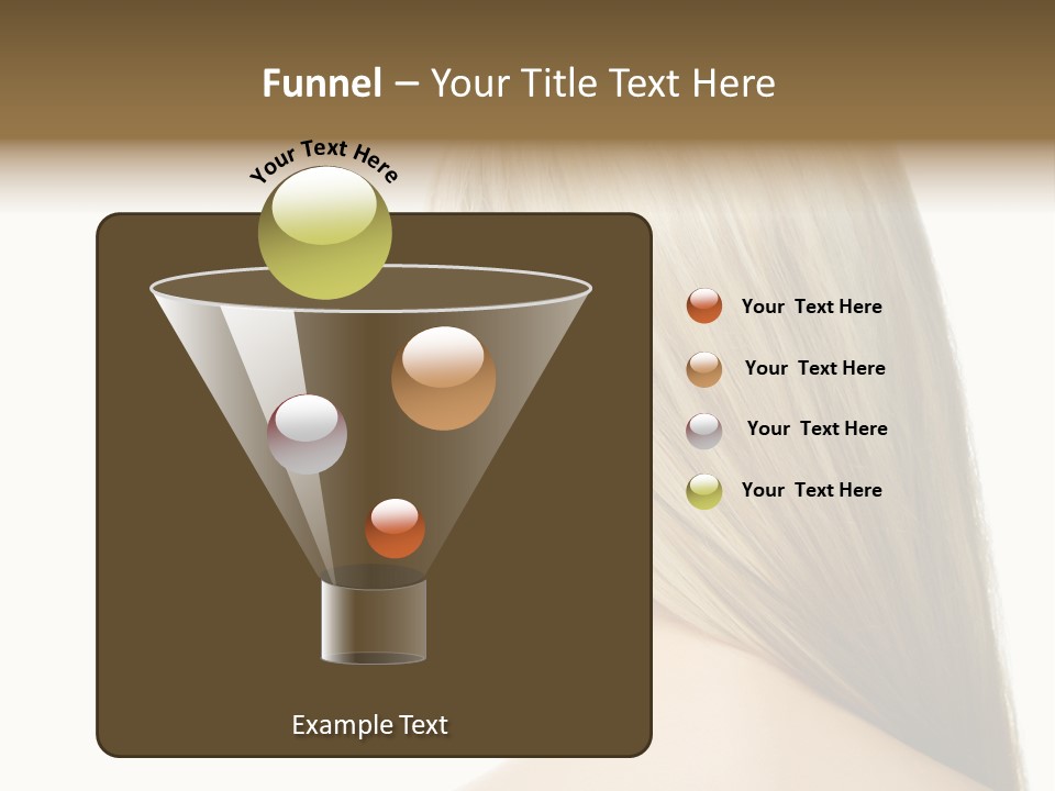 Blowing Color Eye PowerPoint Template